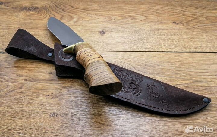 Нож Близнец из стали 65х13