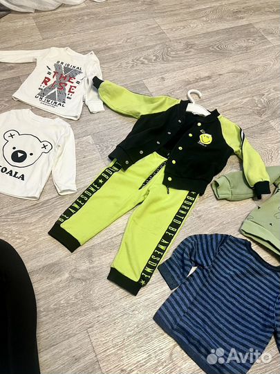 Детские вещи пакетом на мальчика 80-86