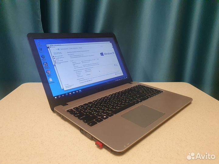 Asus R540 4ядра/4гб/SSD 256gb/radeon video