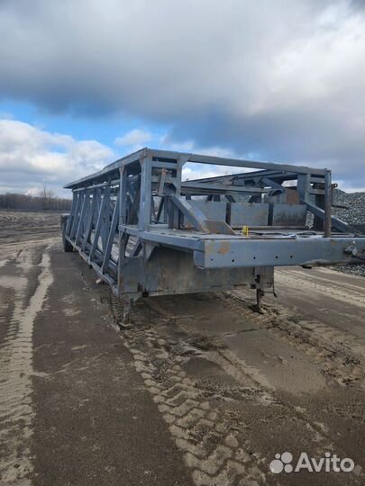 Полуприцеп трал (тяжеловоз) УЗСТ 9177-0000040, 1989