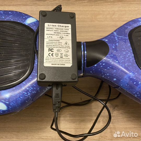 Гироскутер Smart Balance 10.5 синий космос