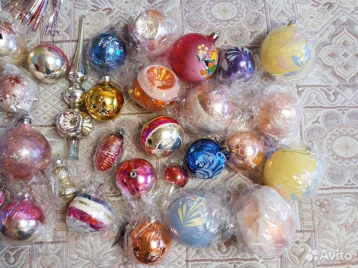 Елочные игрушки СССР