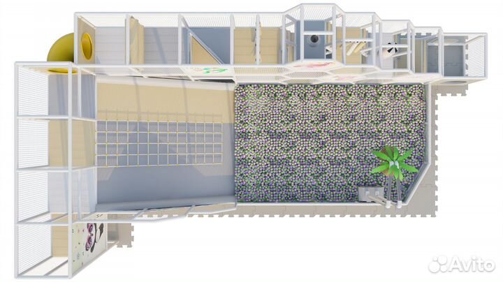 Детский игровой лабиринт