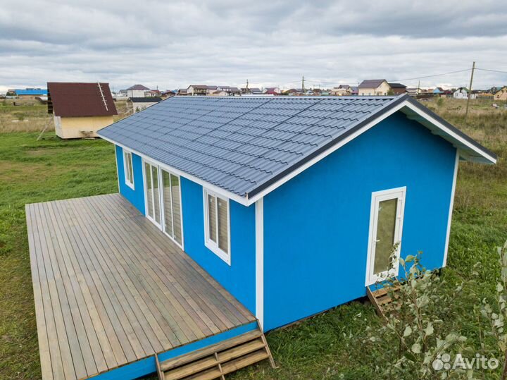Деревянный домик 90 м