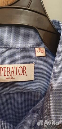Рубашка для мальчика размер 152-158
