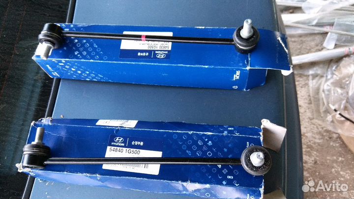 Стабилизаторы стоек на хендай accent