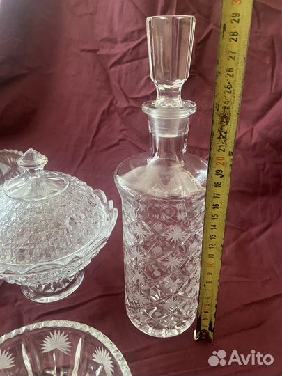 Хрустальная ваза