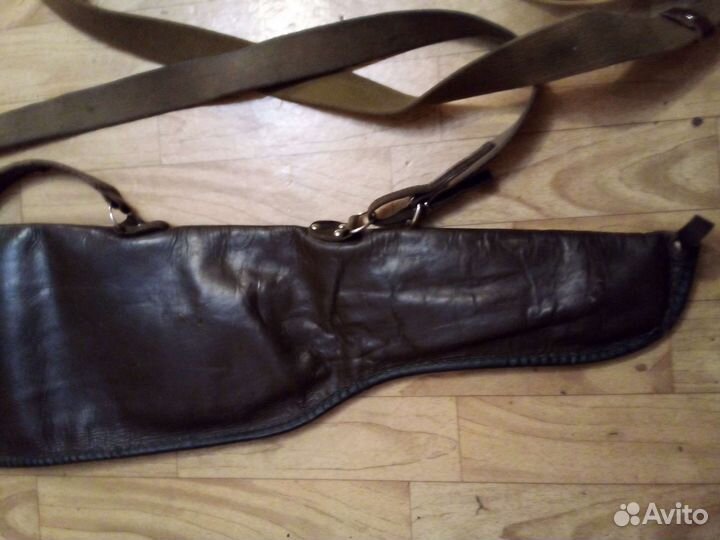 Кожаный чехол для ружья