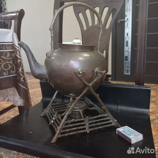 Бульотка чайник самовар медь