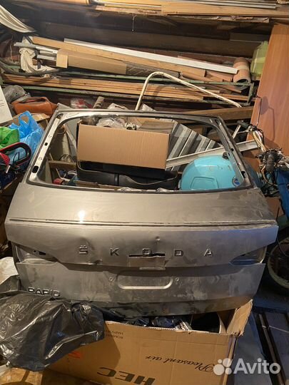 Крышка багажника Skoda rapid 2