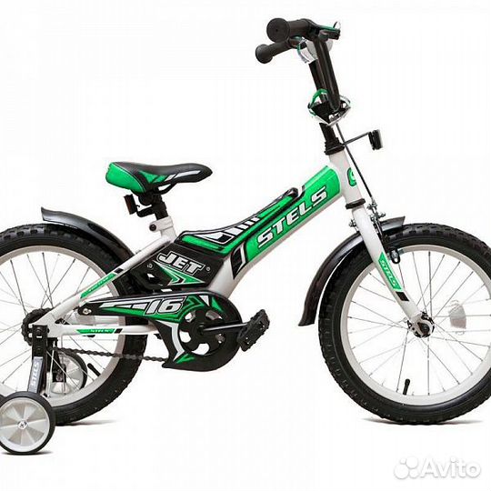 Новый Stels jet 16 (4-5лет)