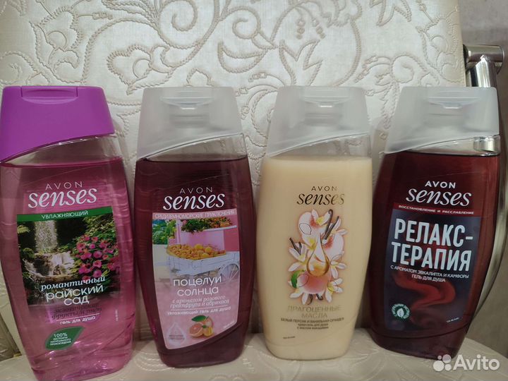 Avon гель для душа лосьон для тела пена для ванн