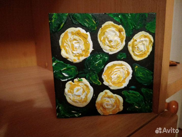 Картины большие и маленькие, акрил