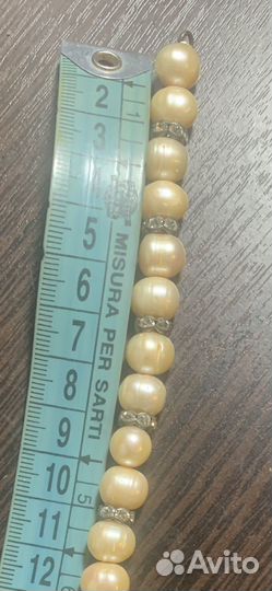 Браслет из натурального жемчуга