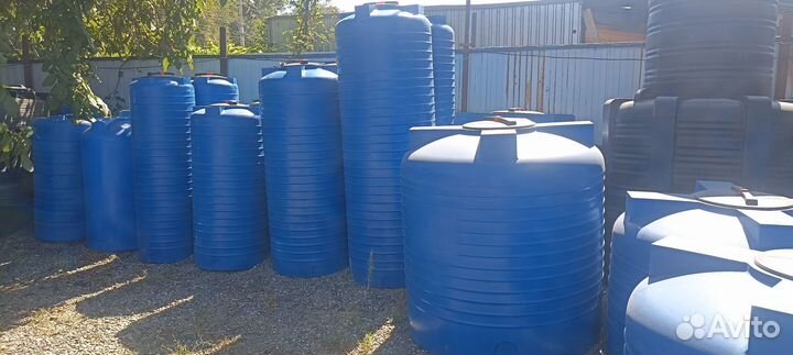 Емкости пластиковые от 100 до 15000л