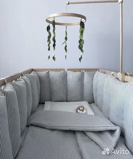 Бортики в кроватку