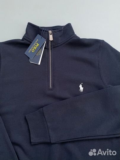 Свитшот полузамок Polo ralph lauren синий