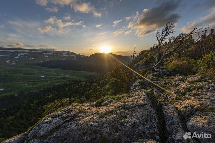 Плато Лаго-Наки + термальные ичточники/тур в горы