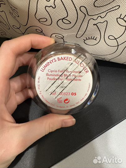 Пудра запеченная Pupa новая