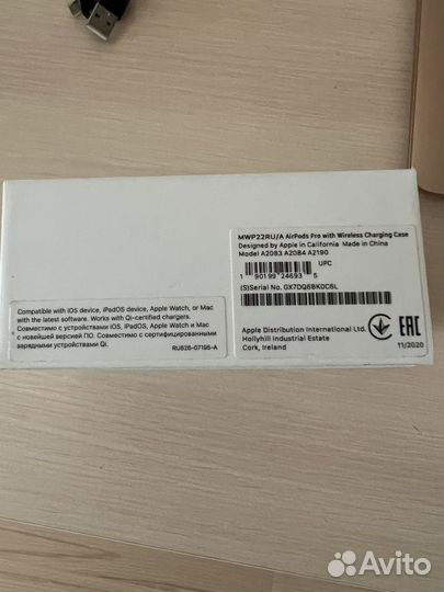 Наушники Apple Airpods Pro