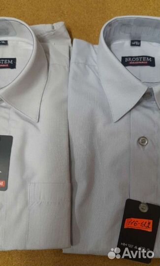 Рубашка короткий рукав,новая, за 2 штуки