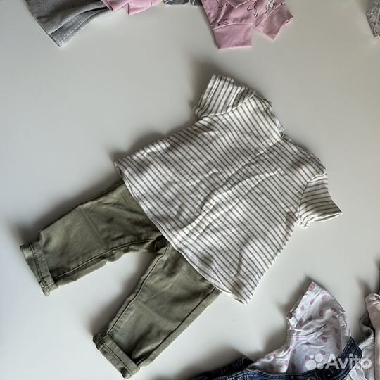 Вещи пакетом для девочки 3-6 м