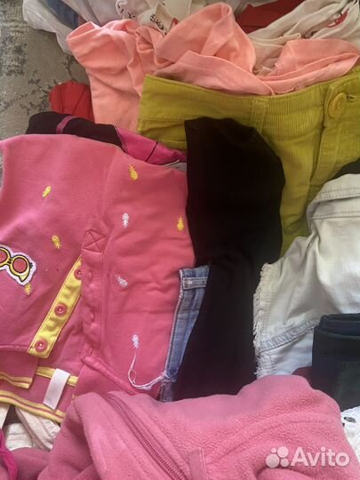 Пакет одежды на девочку GAP, zara 146-152
