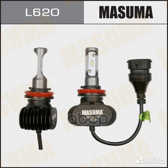 Лампы светодиодные masuma LED H11 6000K 4000LM