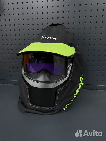 Сварочная маска Weldcap (SN 3/9-12) - black/green