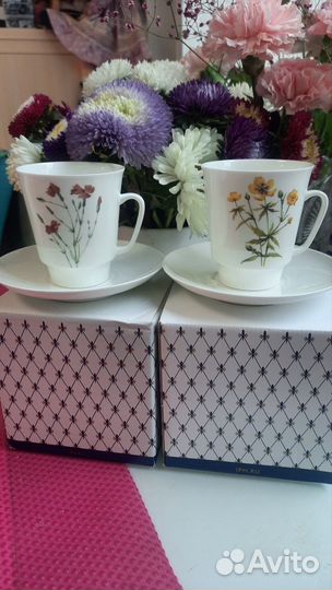 Чашка с блюдцем 2 шт ифз