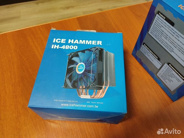 Кулеры процессорные Iсе Наmmеr IH-4800 новые
