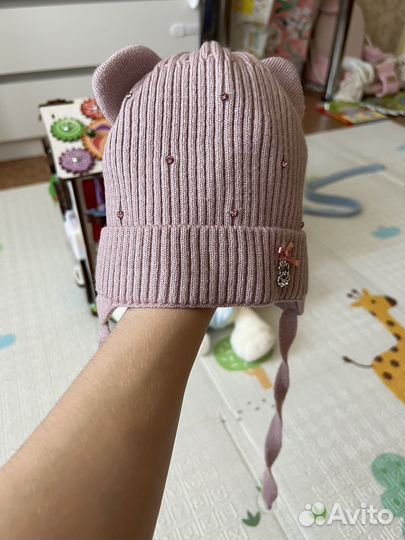 Шапочки для девочки 44 46