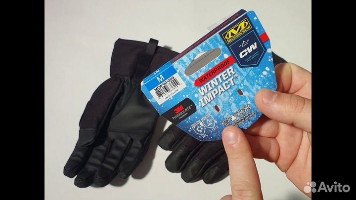 Перчатки зимние mechanix winter impact все размеры