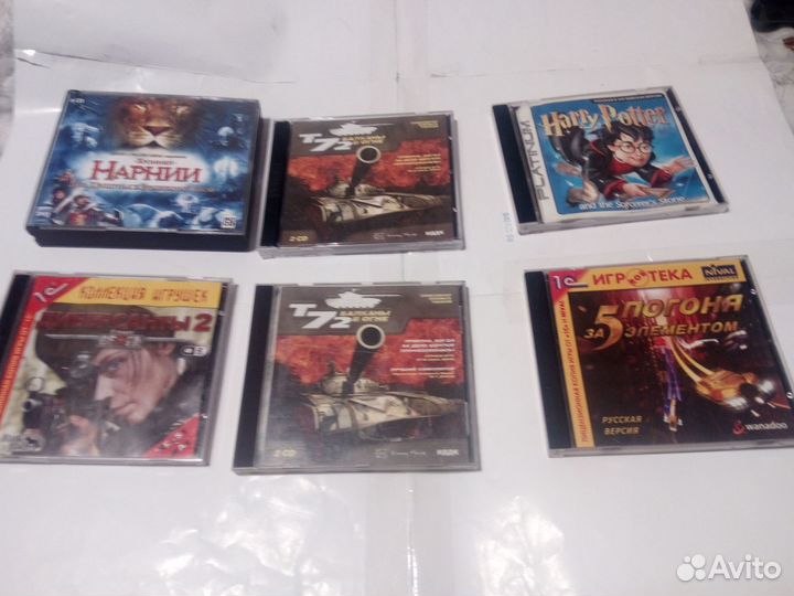 Компьютерные игры на дисках для п/к