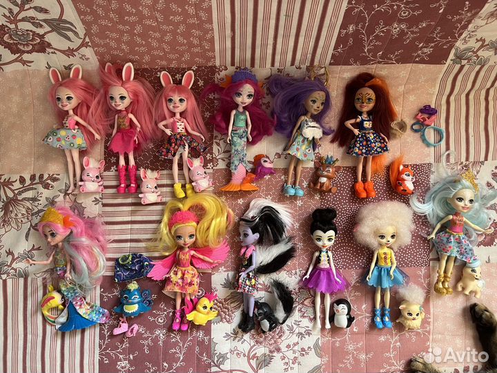 Enchantimals куклы с питомцами