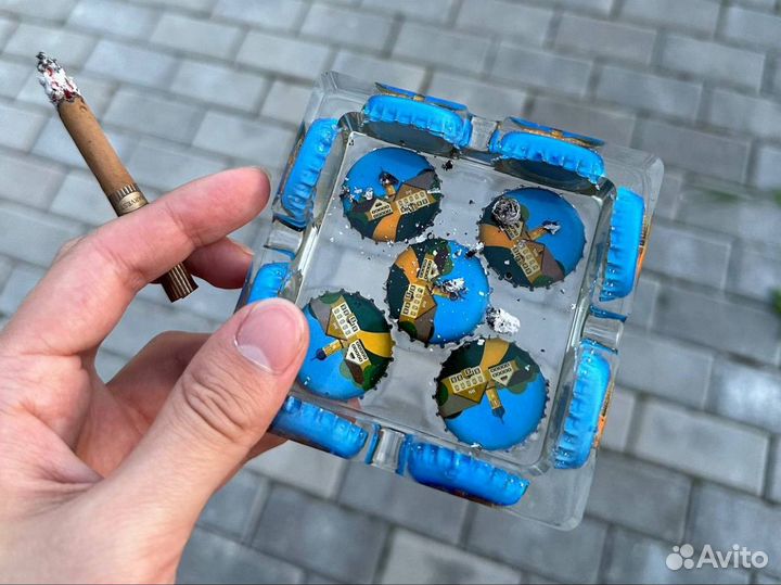 Пепельница из эпоксидной смолы