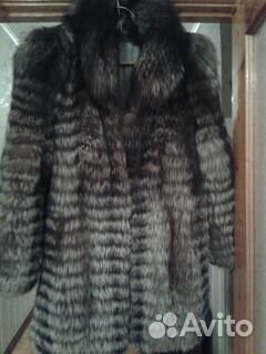 Шуба из чернобурки
