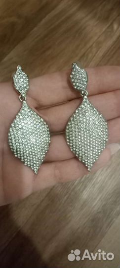 Новые вечерние серьги