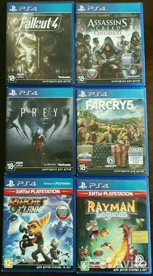 Игры PS4
