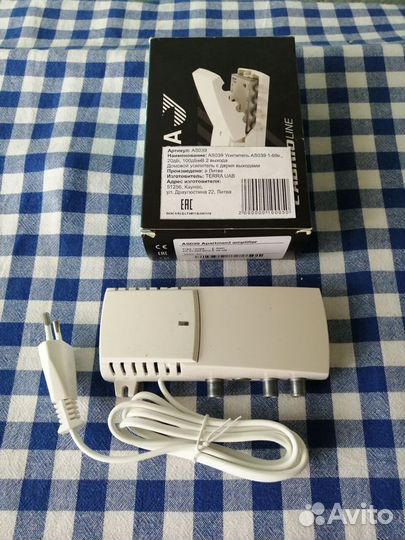 Усилитель домовой для квартирной разводки