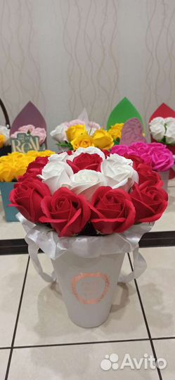 Букет цветов, ручная работа