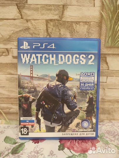 Диск Watch Dogs 2 для ps4