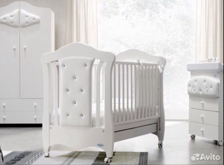 Кроватка детская Италия swarovski