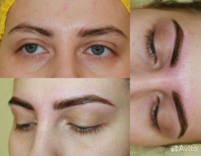 Оформление бровей