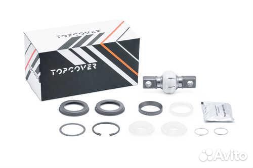 Topcover T08431001 Р/к реактивной тяги DAF 95/iveco euro tech/MAN F90 (x4)