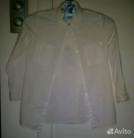 Рубашка на 110-122 и юбка 9/10 лет Massimo Dutti