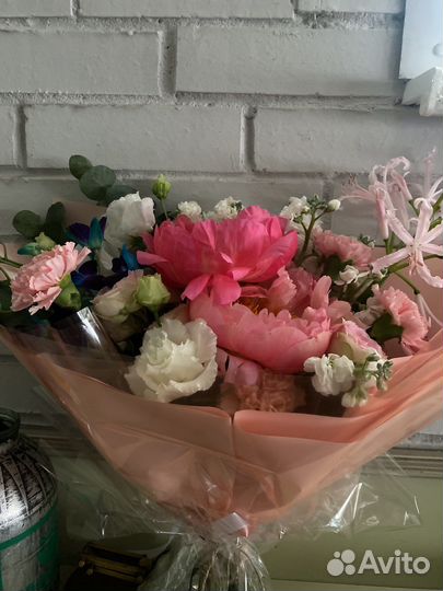 Живые цветы букеты