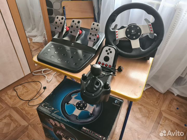 Игровой руль logitech g27