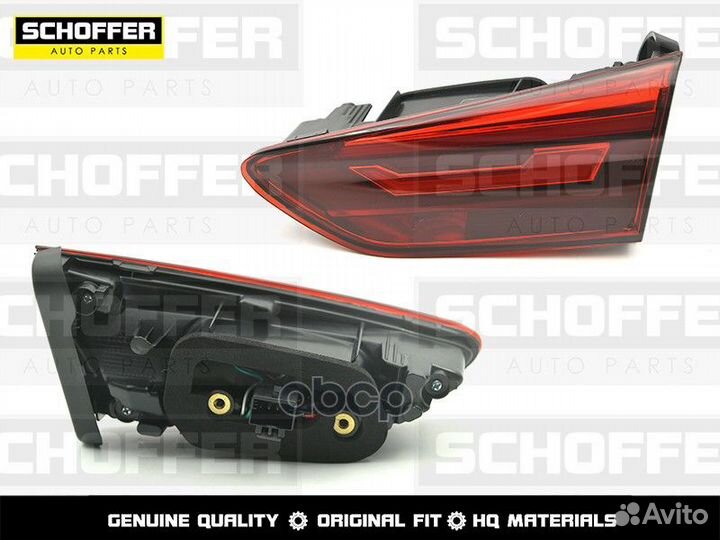 Фонарь в крышку багажника правый Volkswagen Pol