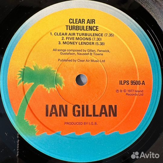 Ian Gillan Band – Clear Air Turbulence (Англия)